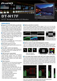 DT-N17F Brochure