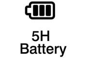 Everio R 5 hour battery logo
