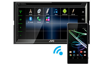 Bluetooth music streaming JVC KW-M560BT