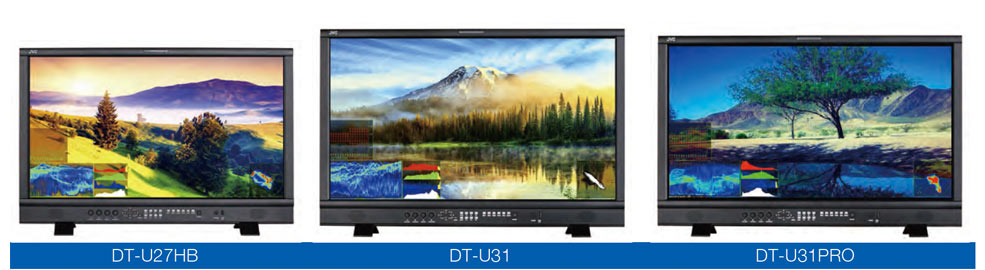 JVC Pro studio monitors DT-U 3 series