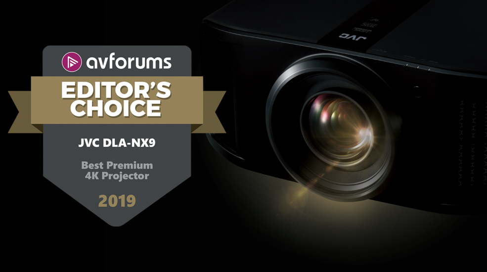 DLA-NX9B AVForums Editor's Choice Award Premium Projector