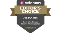 DLA-N5 Best Mid-Range Native 4K Projector 2023-2024 - AVForums Award