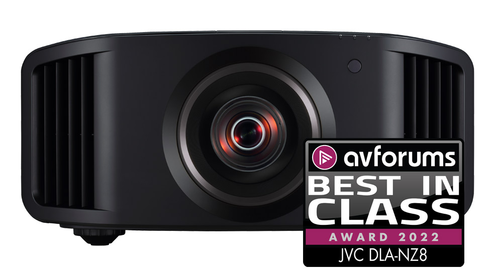 DLA-NZ8 Projector Best In Class Award AVForums