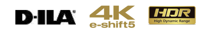 JVC D-ILA 4K e-shift5 HDR