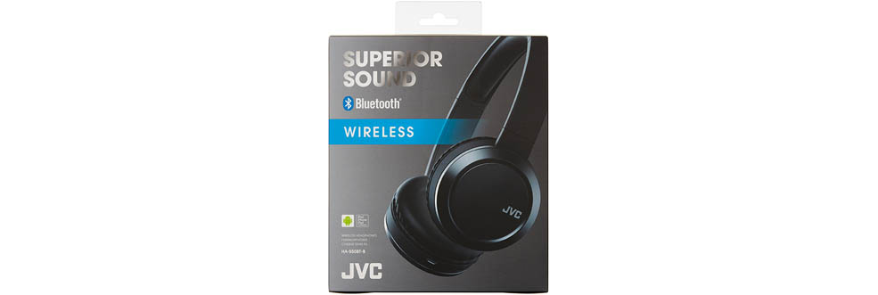 HA-S50BT Wireless Bluetooth Headphones by JVC